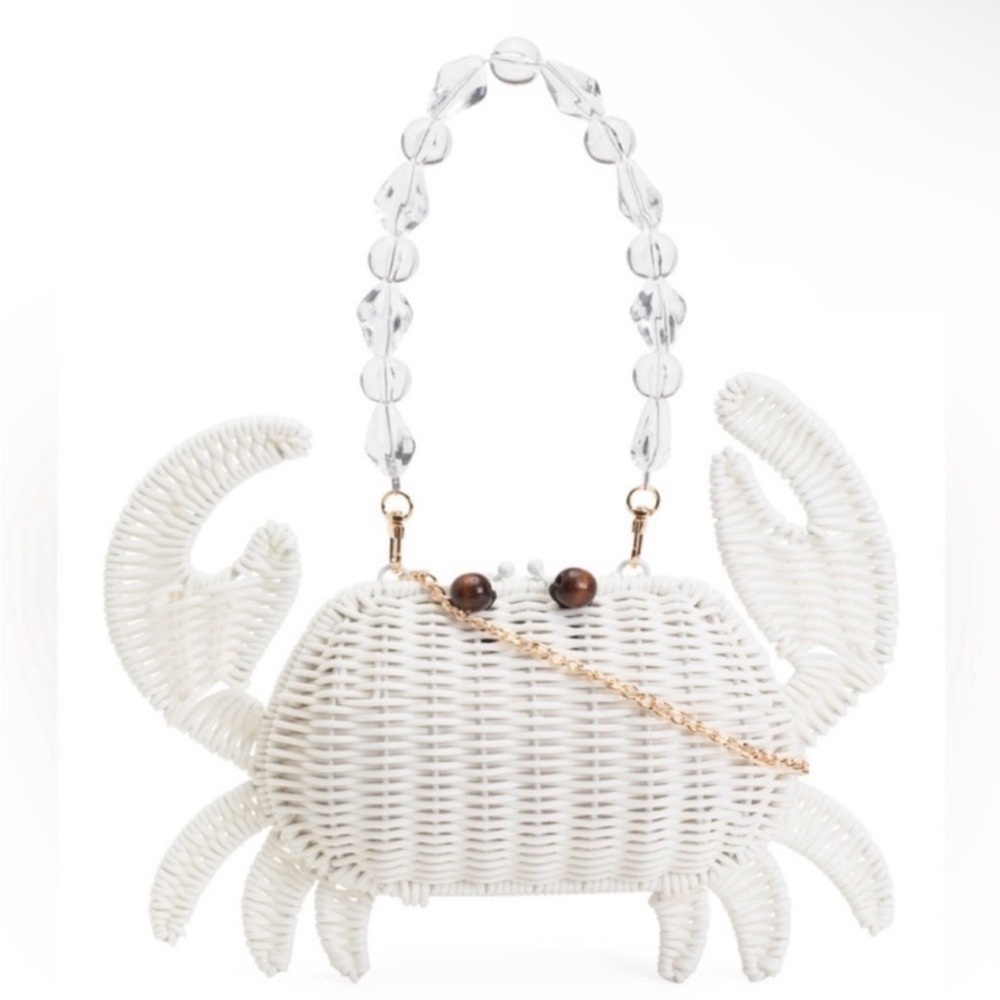 🥷🏿🥷🏿🥷🏿Viral TikTok White Crab Bag Purse